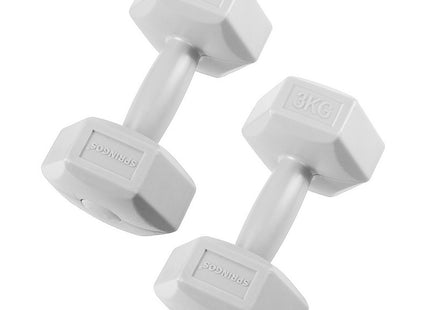 Dumbbell Set - 3 KG - Grijs - Oefengewichten