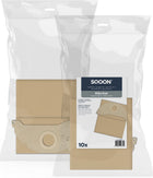 SQOON® Stofzuigerzakken  Geschikt voor Kärcher A2000 Series & WD2 Series (o.a. A2004) – Papier – 10 Stuks