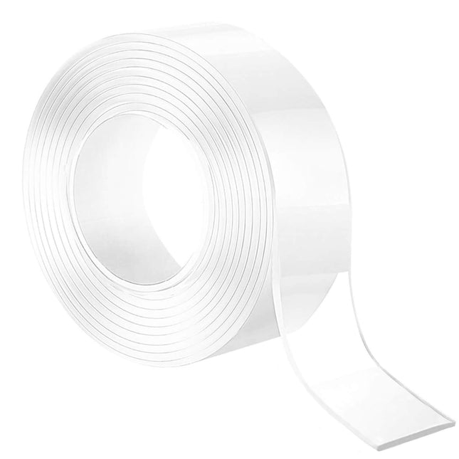 Dubbelzijdige Nano Tape - 2 Meter - Herbruikbaar - Waterproof