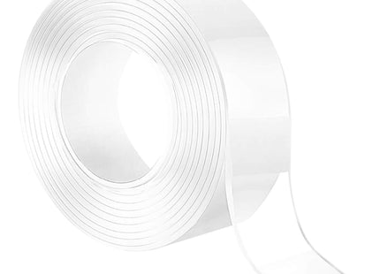 Dubbelzijdig Tape - Nano Tape - Transparant - Herbruikbaar - 5 Meter