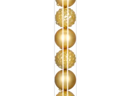 Kerstballen | 6 Stuks | 15 cm | Goud