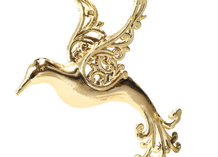 Kerstboomhanger | Vogels |  Goud | 2 Stuks | 13 cm