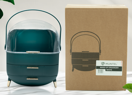 Make Up Organizer -  Sieraden Houder -  Opberdoos - Groen