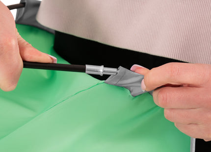 Strandtent | Tuintent | UV Filter | Inclusief Draagtas | 120 x 210 x 112 cm | Polyester | Polyethyleen | Groen | Zwart | Grijs