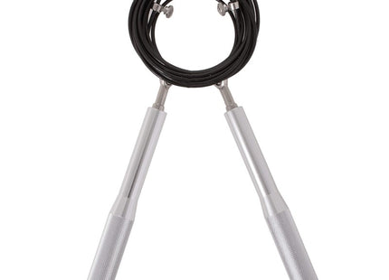 Springtouw | Sport Springtouw | Fitness Springtouw | Verstelbaar | Grijs 3m