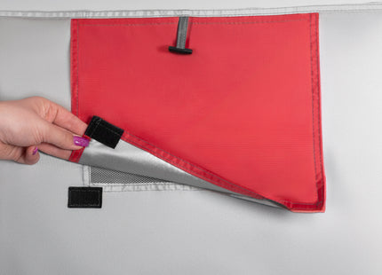 Kampeertent | Tent | Waterdicht | Klamboe | Hoes | 4 Persoons | Grijs | 350 x 200 x 135 cm
