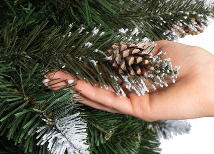 Kunstkerstboom | Skinny Diamond Pine | 220 cm | Zonder Verlichting