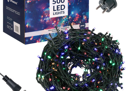 Kerstboomverlichting | Met 500 LED Lampjes | 30 M | Multicolor