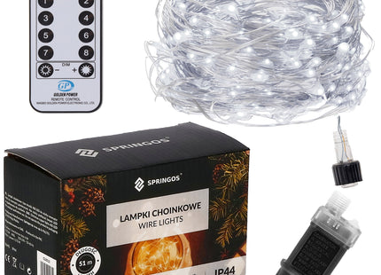Kerstverlichting - Kerstboomverlichting - 480 LED - Koud Wit - 48 M