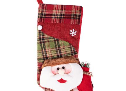 Kerstsok | Kerstversiering | Sneeuwpop | 42 CM