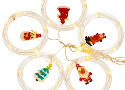 Lichtgordijn | IJspegel Verlichting | Figuren | 110 LED | 5 M |Warm Wit