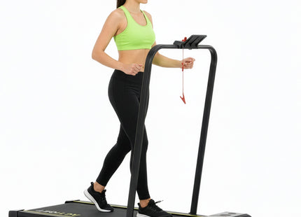 Loopband - 1-12 KM/U - Inklapbaar - Fitshow APP - Met ingebouwde Speaker ( Bluetooth ) - Afstandsbediening - Telefoonhouder - Smeerolie - 133 x 50 x 105 CM - 1 PK Motor