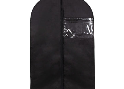 Kledinghoes | Opbergtas | Kledingzakken met rits | 100 cm | Zwart