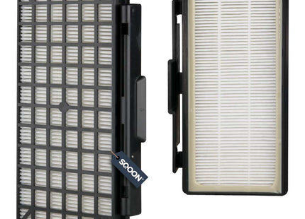 SQOON® HEPA-filter geschikt voor Bosch Siemens VSZ62541 - Gelijk aan model: 647753, 577303, 00577303 - Vervangt BBZ154HF - Voor optimale filtering van fijne stofdeeltjes en allergenen