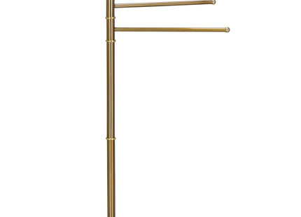 Handdoekrek - Badkamer - Handdoekstang - Handdoekhouder - 3 Armen - Metaal- Goud - 86 cm