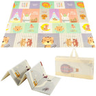 Speelmat | Speelkleed Foam | Opvouwbaar | Dieren | Letters | Cijfers | Voertuigen | 150 x 180 cm