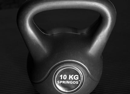 Kettlebell | Zwart | 10 kg