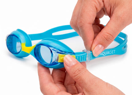 Duikbril - Zwembril - Kinderduikbril - Inclusief Oordoppen En Neusklem - Verstelbaar - Unisex - Blauw