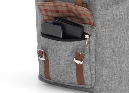 Baltan Rugzak - Backpack - Kopia - Grijs - Bruin