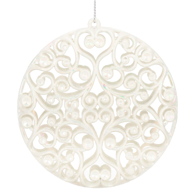 Kersthanger | Kerstversiering | Kerstdecoratie voor binnen | Rond | 9 cm