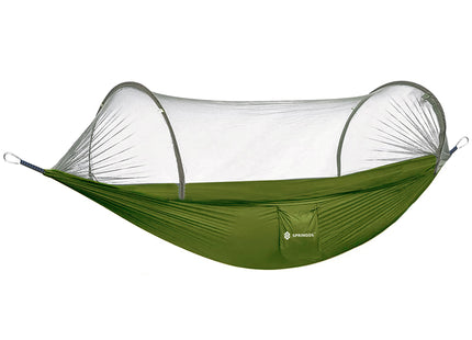 Hangmat - Klamboe - Camping - 200 KG -260 x 140 CM - Groen
