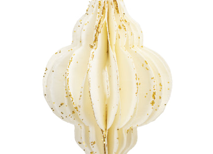 Kersthanger | Opvouwbaar | Wit | 4 cm | 6 Stuk