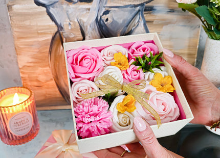 Zeeprozen - Eeuwige Roos - Geschenkdoos - Geschenkbloem - Zeeprozen - Zeepbloemen - Valentijnsdag  - Liefde
