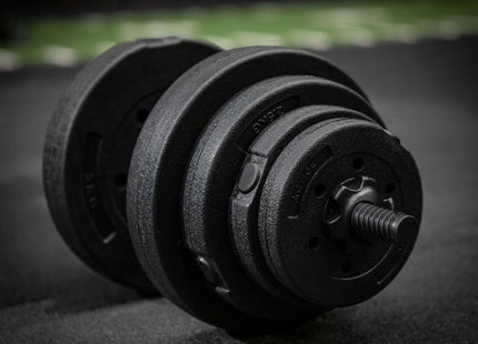 Dumbells - 20 KG - Thuis Sporten - Zwart