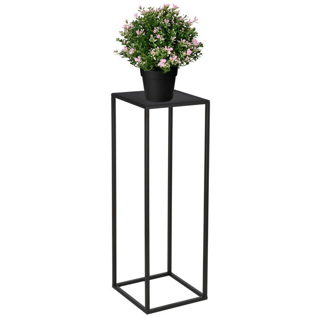Plantenzuil | Plantentafel | Planten Etagère | Metaal Zwart | 80 cm