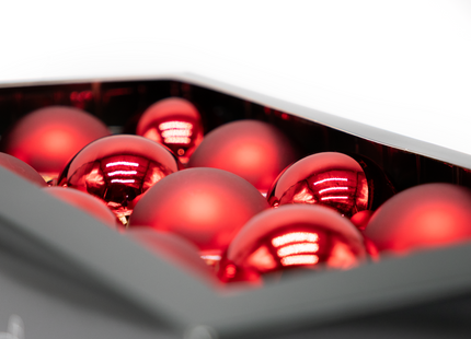 Kerstballen Glas | 30 Stuks | Mix | Glas | Mat | Glans | Rood |