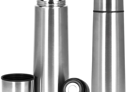 Thermosfles - Thermoskan - 750 ML - RVS - Zilver