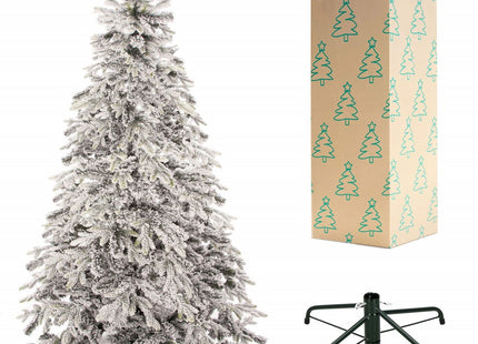 Kunstkerstboom | Premium Snow-Covered Spruce | 250 cm | Zonder Verlichting