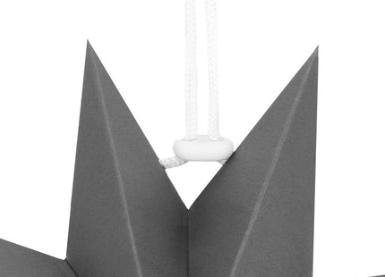 Kerst Ster | Papier | Opvouwbaar | 30 cm | Grijs
