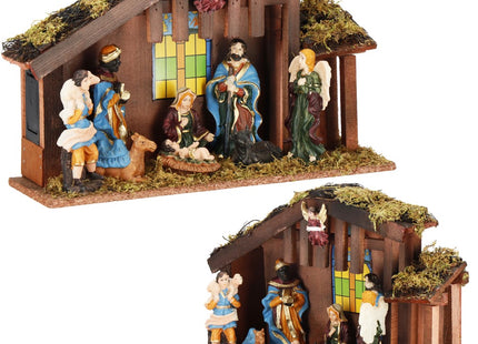 Kerststal | Kerstfiguren | 8-delig