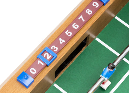 Voetbaltafel - Tafelvoetbal - Tafelvoetbalspel - 2 Ballen - Scoreteller - Hout - 69x61x35 cm -