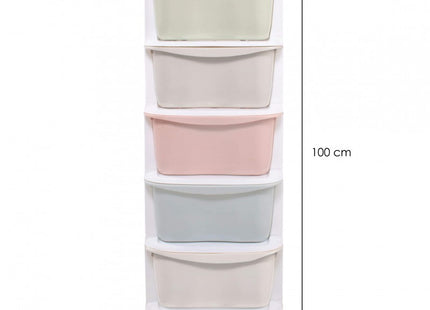 Ladekast | Ladesysteem | Ladekast | Ladeblok | Opbergkast | Met 5 Laden