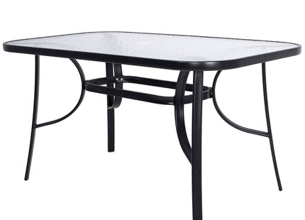 Tuinset | Tuinset 4 Persoons | Tuinsets | Tuintafel & Tuinstoelen | 4 Personen | Zwart