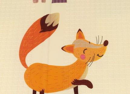 Speelmat | Speelkleed Foam | Opvouwbaar | Dieren | Meetlint in Centimeters | 150 x 200 cm