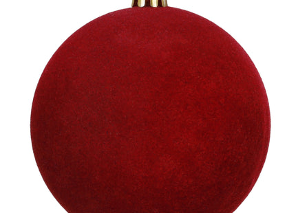 Kerstballen | 9 Stuks | 8,5 cm | Rood
