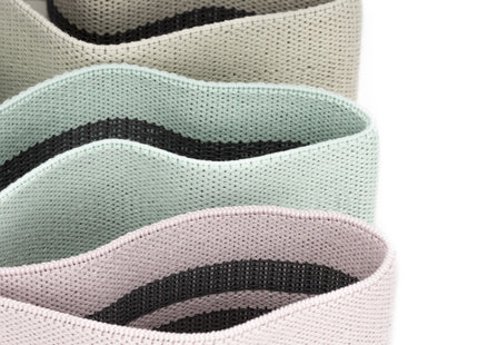 Weerstand Band Set | Weerstandselastieken | Weerstands Set | Fitness Elastiek | Multicolor | 3 Stuks | 3-31 KG