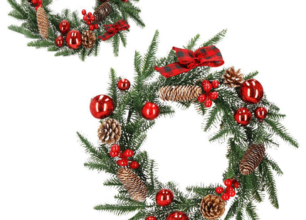 Kerstkrans | Kerst Decoratie | 50 cm