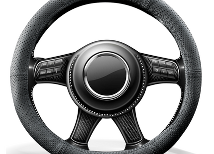 Carpassion Stuurhoes - Steering Cover - Leer - Ø 44-46 CM