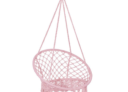 Hangstoel | Binnen & Buiten | Belastbaar tot 150 kg | 120 x 79 cm | Roze