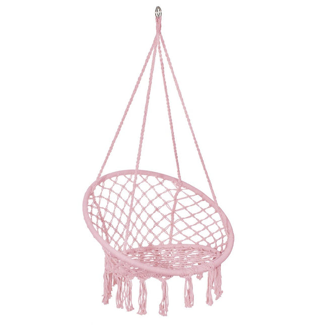 Hangstoel | Binnen & Buiten | Belastbaar tot 150 kg | 120 x 79 cm | Roze