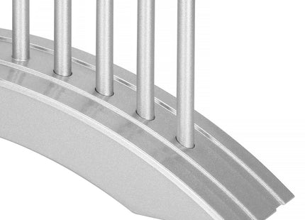 LED Kaarsenbrug | Batterijen | Zilver | Warm Wit