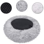 Hondenmand Donut | 60 cm | Grijs