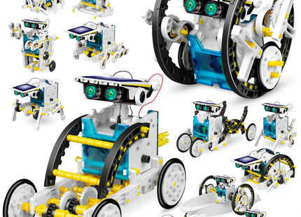 Zonnerobot Set - Zelf Bouwen - 2 Niveau's - Zonne-Energie