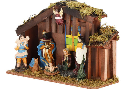Kerststal | Kerstfiguren | 8-delig