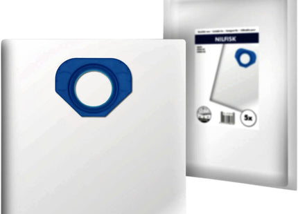 SQOON® Stofzuigerzakken  Geschikt voor Nilfisk GA70 / GM80 / GM90 / GS80 / GS90 - 5 Stuks