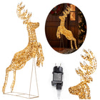 Rendier | 120 LED Lampjes | Warm Wit | Staand | 145 Cm